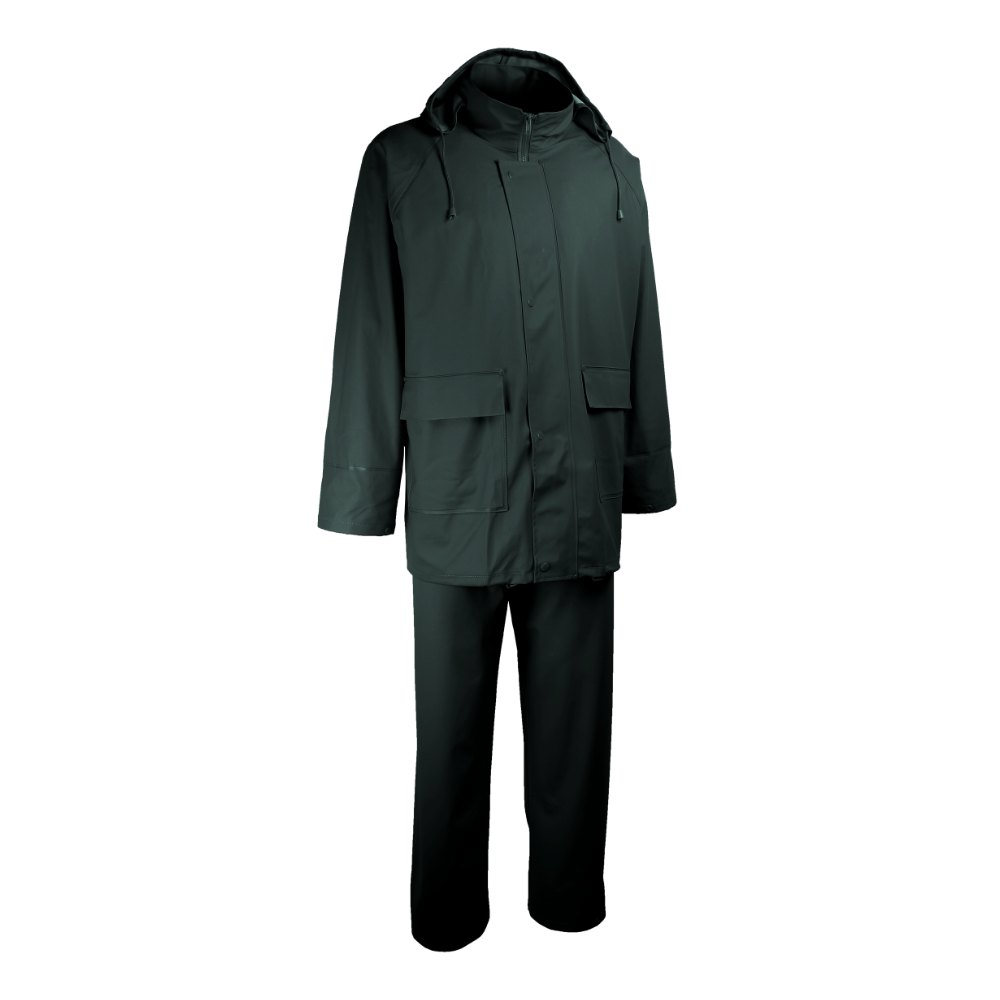 Ensemble de pluie PU/PVC vert – Singer VPLWINDY