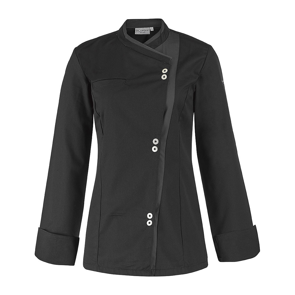 Veste de cuisine femme asymétrique Rosemary