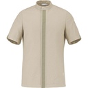 Veste de cuisine homme manches courtes Gombo