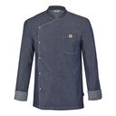 Veste de cuisine homme en jean Broca