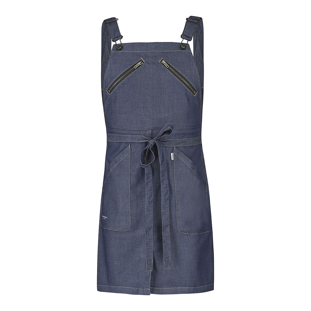 Tablier à bretelles 406 denim