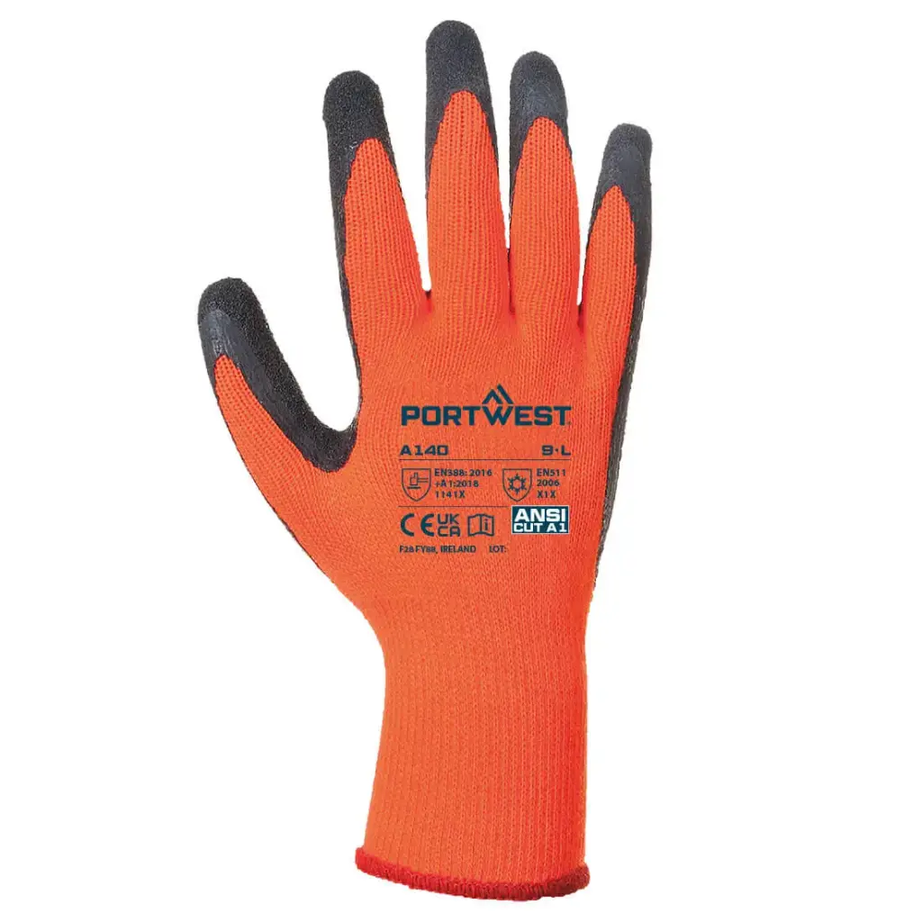 Gants Thermique enduit latex - A140