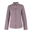 Chemisier femme vichy Belleville bordeaux et blanc