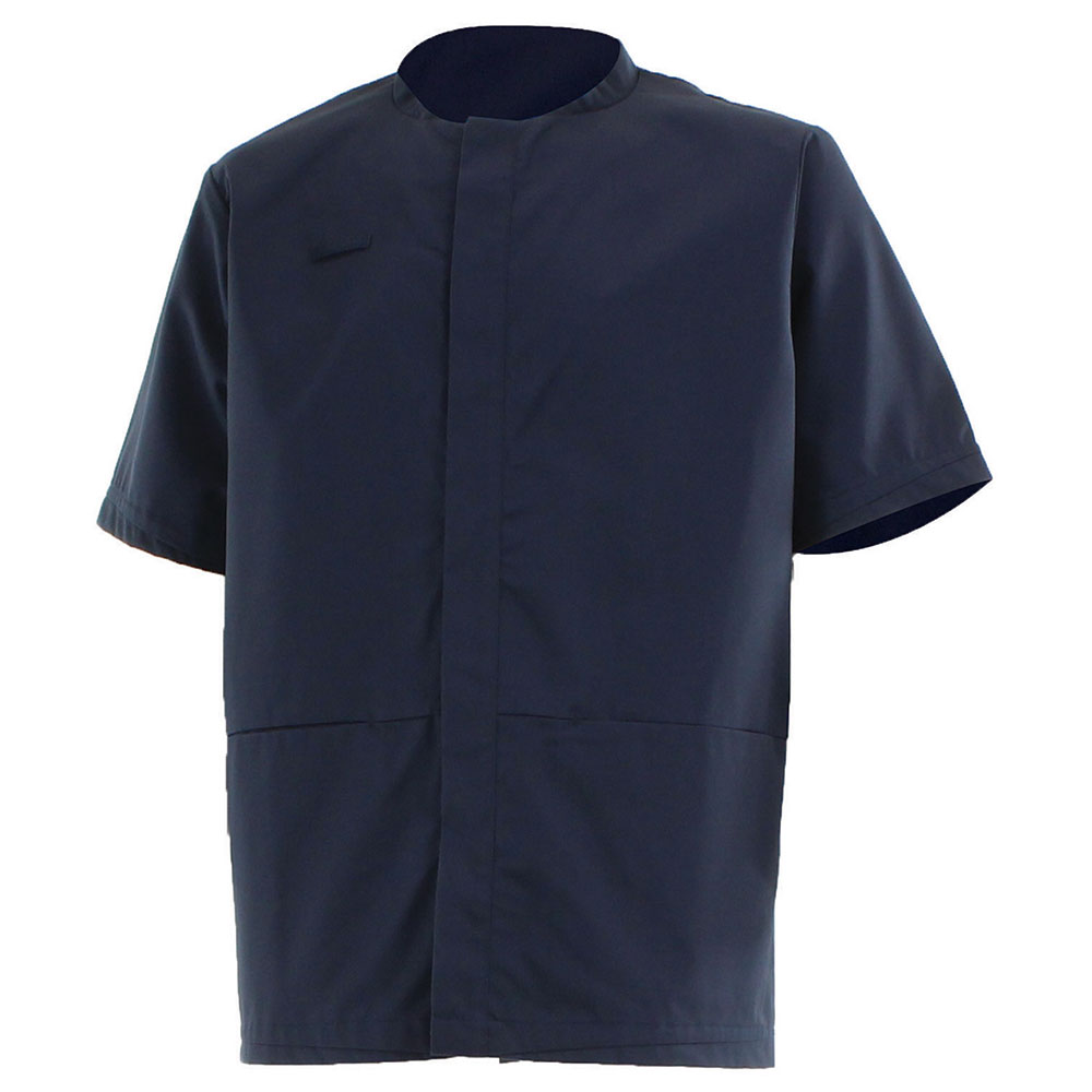 Tunique médicale homme bleu marine col montant