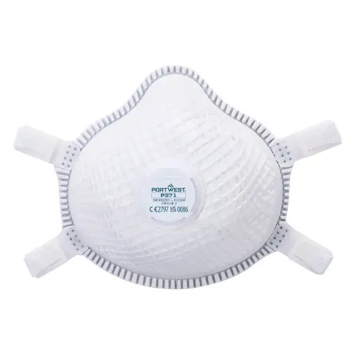 ERGONET FFP3 Masque respiratoire à valve en dolomite (Pk5) - P371