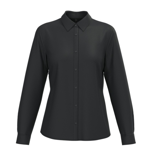 Chemise popeline manches longues femme