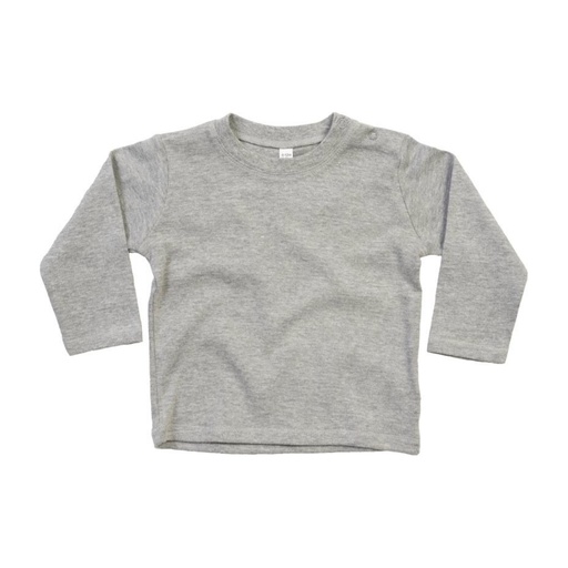 T-shirt bébé manches longues col rond 