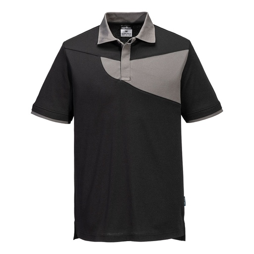 Polo de travail bicolore PW2 manches courtes – Portwest PW210