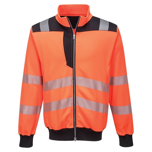 Sweat-shirt haute visibilité zippé PW3 – Portwest PW370