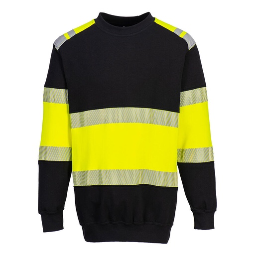 Sweat-shirt ignifugé haute visibilité classe 1 PW3 – Portwest FR716