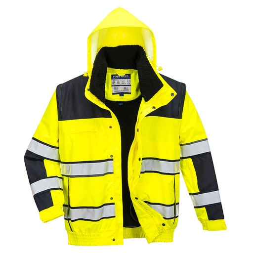 Blouson bomber 3-en-1 haute visibilité classique – Portwest C466