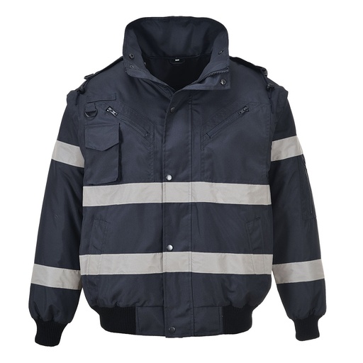 Blouson bomber 3-en-1 Iona visibilité accrue – Portwest S435