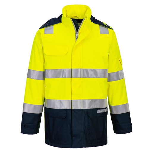 Veste de pluie ignifugée haute visibilité Bizflame – Portwest FR605