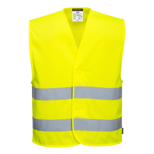 Gilet haute visibilité 2 bandes maille MeshAir – Portwest C374