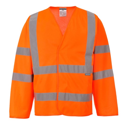 Gilet haute visibilité 2 bandes et baudrier à manches longues – Portwest C473