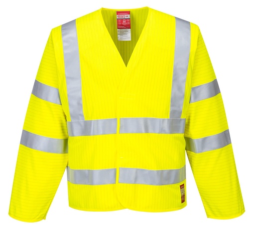 Gilet haute visibilité ignifugé antistatique à manches longues – Portwest FR85