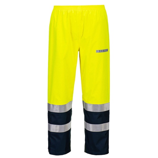 Pantalon de pluie ignifugé haute visibilité Bizflame – Portwest FR410