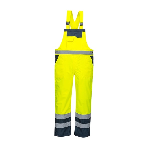 Cotte à bretelles de pluie haute visibilité bicolore – Portwest S488