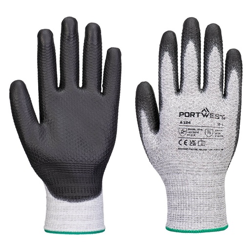 Gant Grip 13 PU tricot diamant – lot de 12 paires – Portwest A124