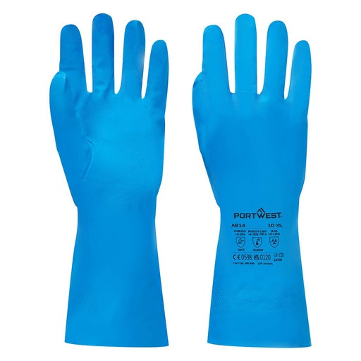 Gant nitrile contact alimentaire – lot de 12 paires – Portwest A814