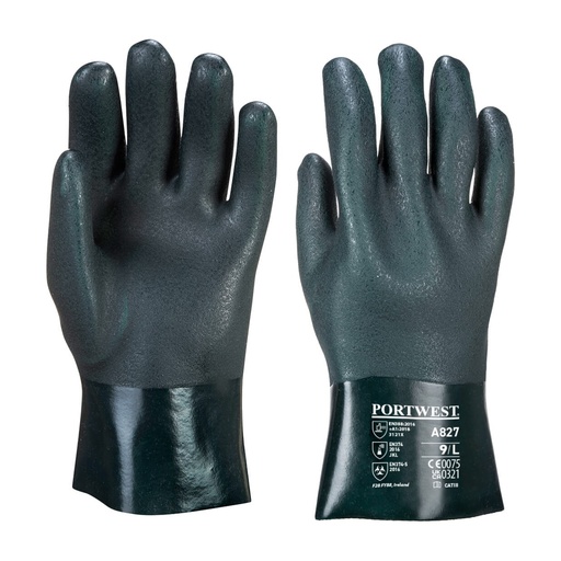 [PW-A827GNRXL] Gant PVC double trempage 27 cm – Portwest A827