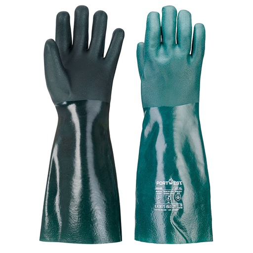 [PW-A845GNRXL] Gant PVC double trempage 45 cm – Portwest A845
