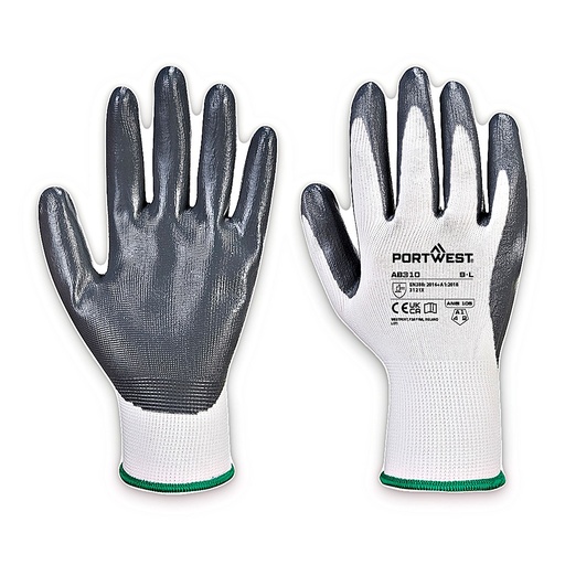Gant Grip 13 nitrile Essential – lot de 12 paires – Portwest AB310