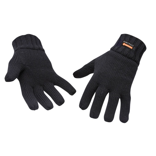 [PW-GL13BKRTU] Gant tricot isolé Insulatex – Portwest GL13