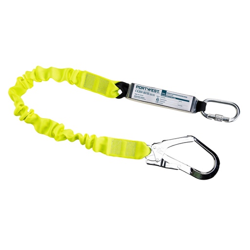[PW-FP53YERTU] Longe simple élastique avec absorbeur – Portwest FP53