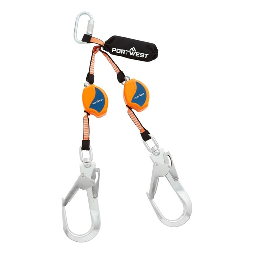 [PW-FP81BKOTU] Ligne de vie auto-rétractable 2,5 m 140 kg – Portwest FP81