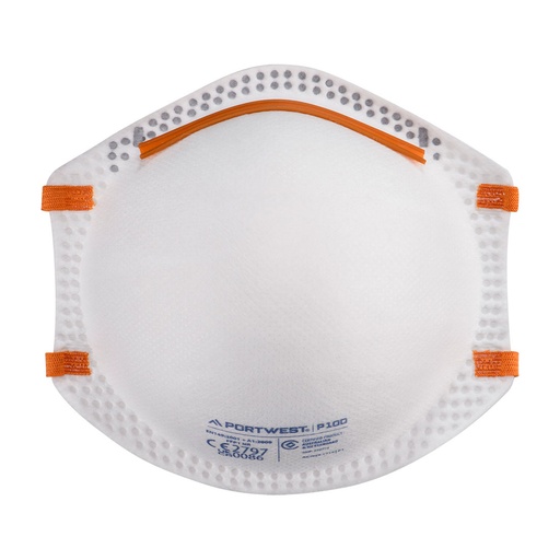 [PW-P100WHRTU] Masque anti-poussière FFP1 – boîte de 20 – Portwest P100