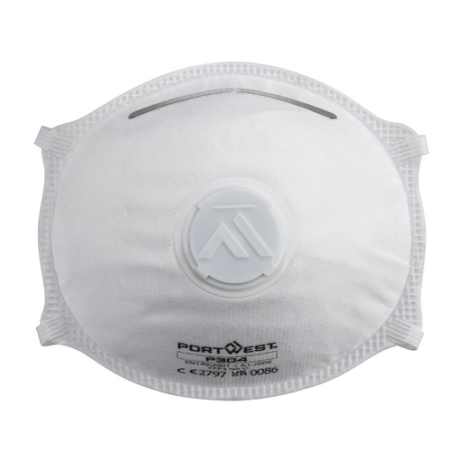 [PW-P304WHRTU] Masque FFP3 coque légère Dolomite – boîte de 10 – Portwest P304