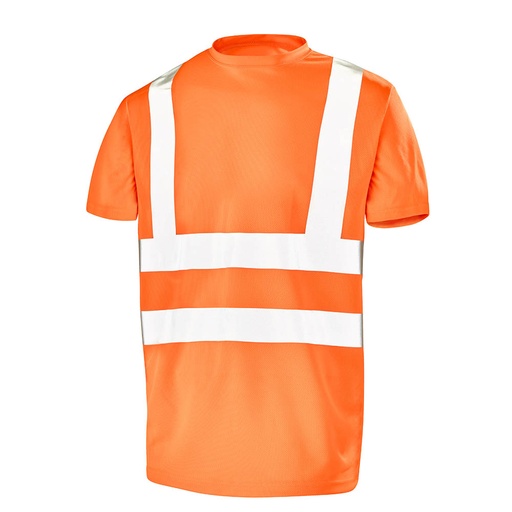 T-shirt haute visibilité Fluo Base 2 – Cepovett Safety T089