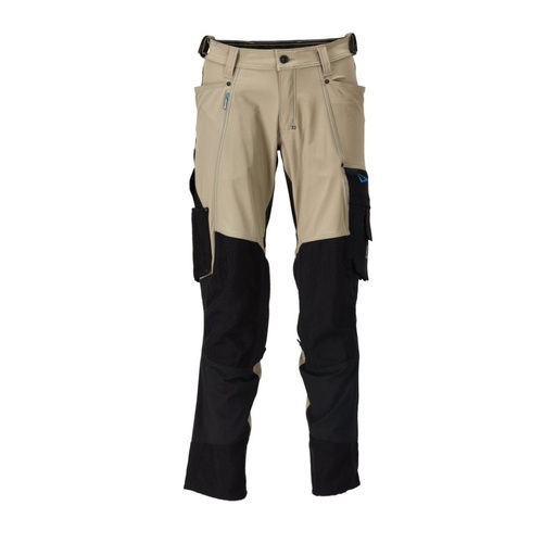 Pantalon bicolore stretch à poches genouillères Advanced – Mascot 23179-311