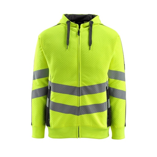 Sweat à capuche zippé haute visibilité Corby Safe Supreme – Mascot 50138-932