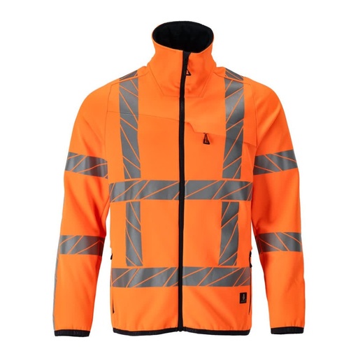 Pull polaire zippé haute visibilité classe 2 Accelerate Safe – Mascot 24103-315