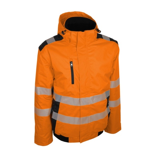 Blouson haute visibilité 2 en 1 manches amovibles orange – Singer BRAVO
