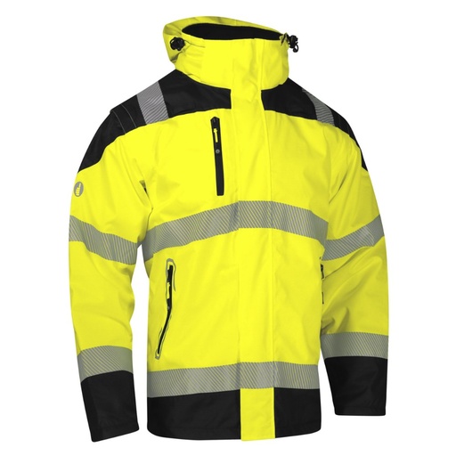 Blouson haute visibilité ripstop 2 en 1 jaune – Singer VUELTA