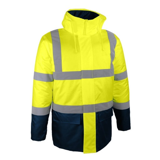 Parka haute visibilité jaune/marine – Singer PARDA