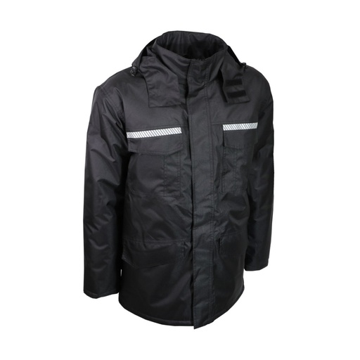 Parka matelassée imperméable noire – Singer PARPALE