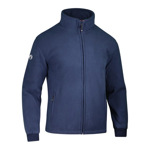 Veste polaire doublée 350 g/m² marine – Singer POLBLE