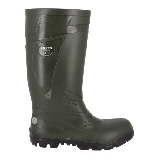 Botte de sécurité S5 PVC verte – Singer BOTSEKU