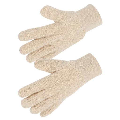 [SI-700BM] Gant coton bouclette moyenne, poignet tricot (lot de 10 paires) – Singer 700BM