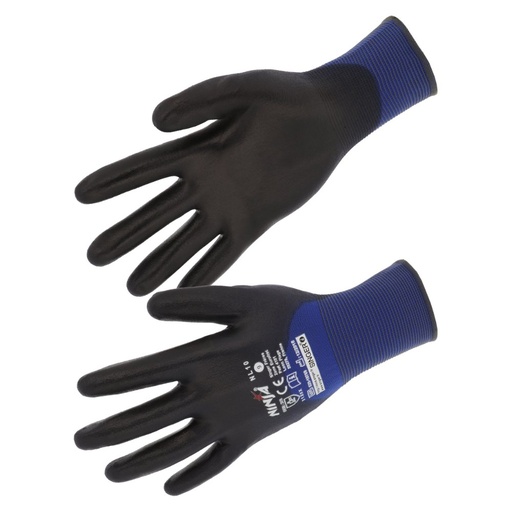 Gant NINJA® LITE enduit PU 3/4, jauge 18 (lot de 10 paires) – Singer NL10