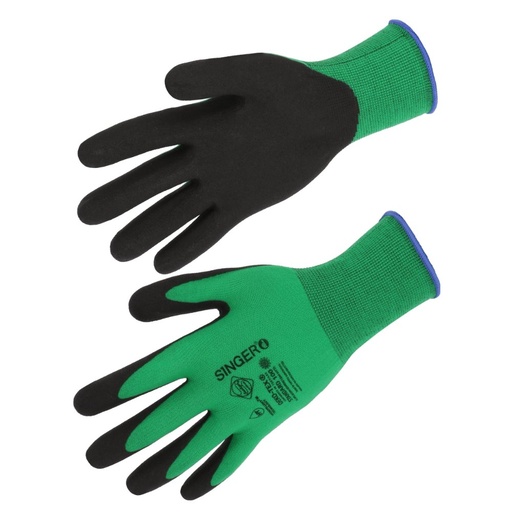Gant PVC C.F.T, support polyamide sans couture (lot de 10 paires) – Singer NYMV15CFTN