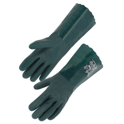 Gant chimique PVC double enduction 350 mm, type A (lot de 10 paires) – Singer PVC3040