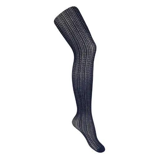 Collant lisse ajouré