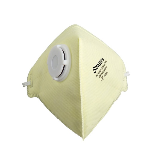 [SI-AUUMP33V] Demi-masque pliable avec valve FFP3 (boîte de 20 pièces) – Singer AUUMP33V
