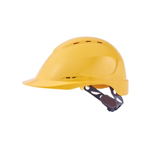 [SI-FORCEJ] Casque de chantier aéré en A.B.S jaune – Singer FORCEJ