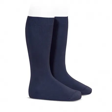 Chaussettes longues lisses